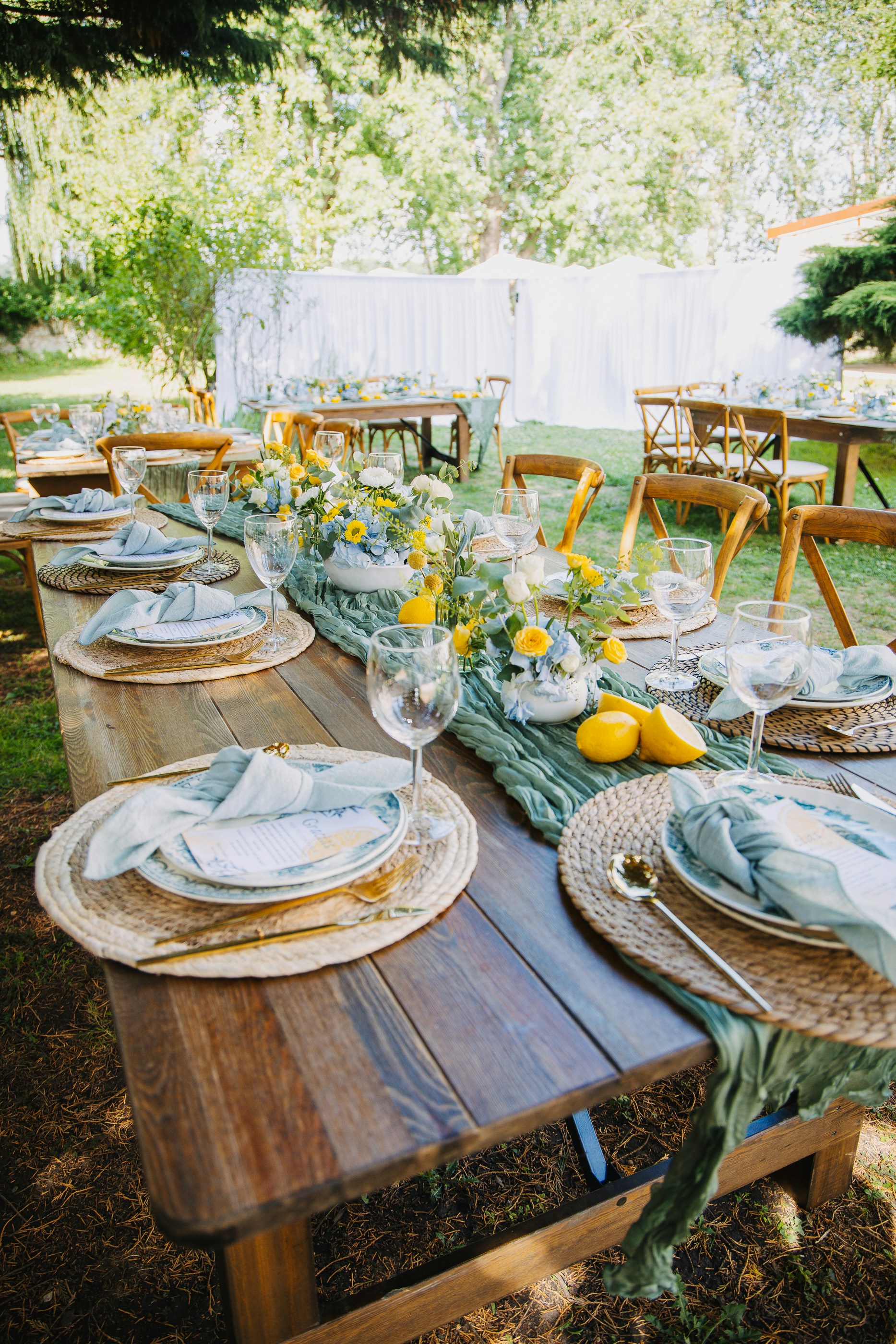 Elegant event tablescape at a luxury venue showcase